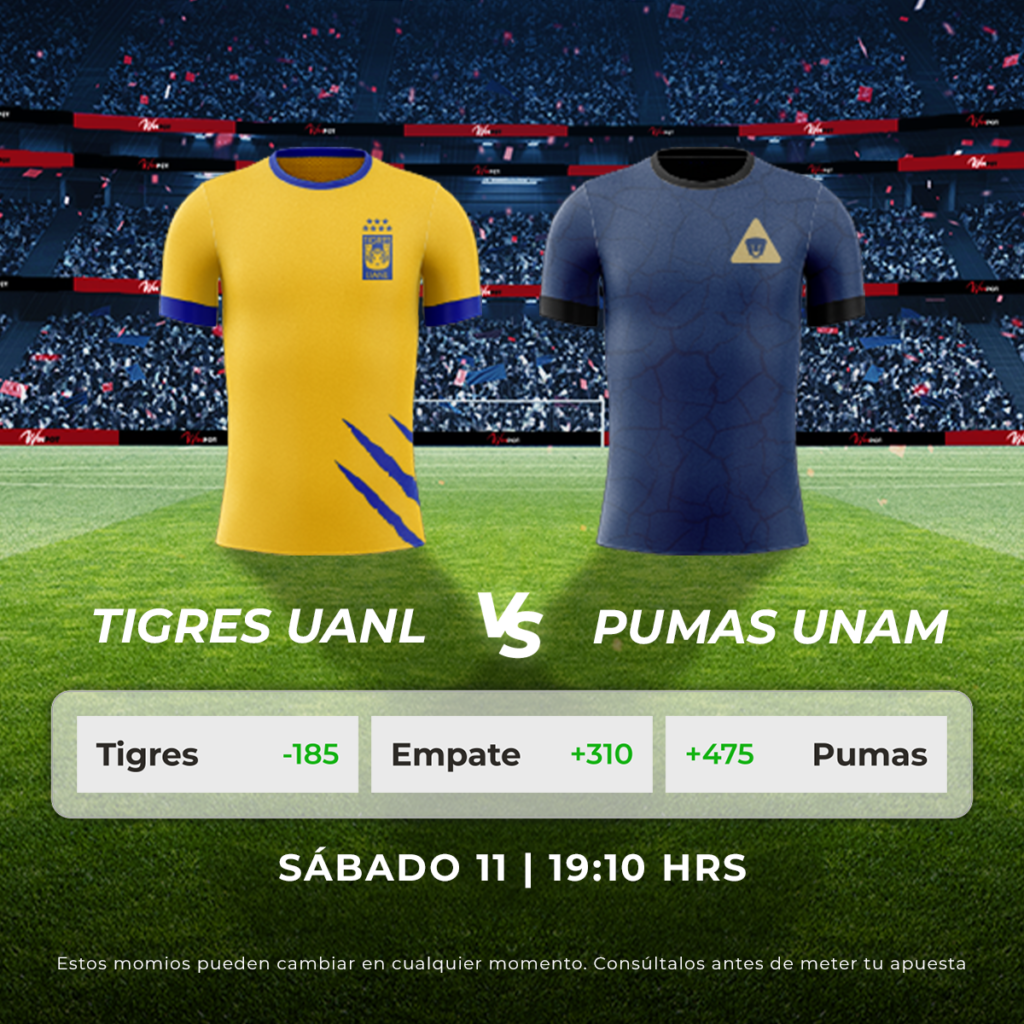 Tigres UANL Vs Pumas UNAM - Winpot.mx Blog