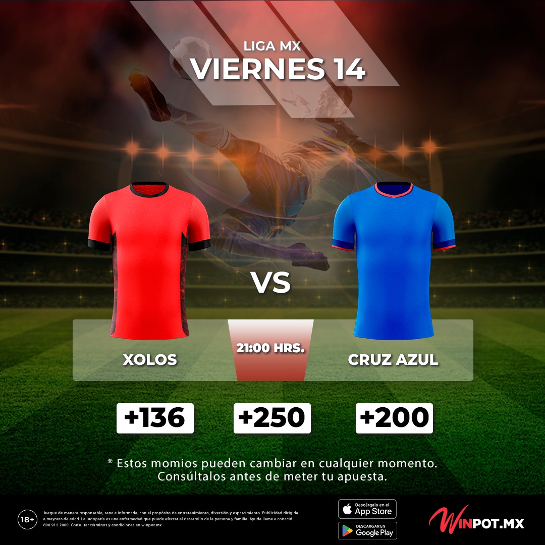 Xolos vs Cruz Azul Winpot.mx Blog